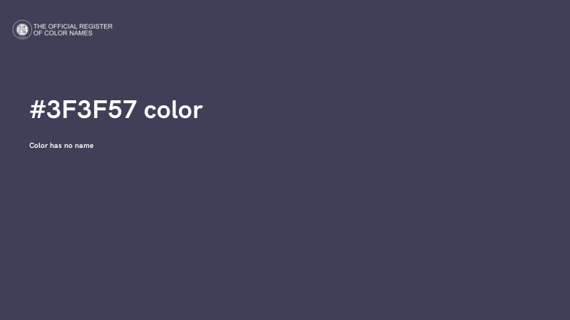#3F3F57 color image