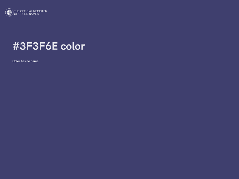 #3F3F6E color image