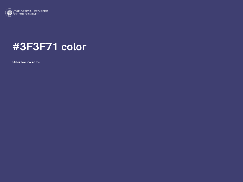 #3F3F71 color image
