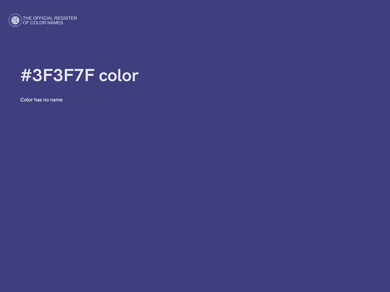 #3F3F7F color image