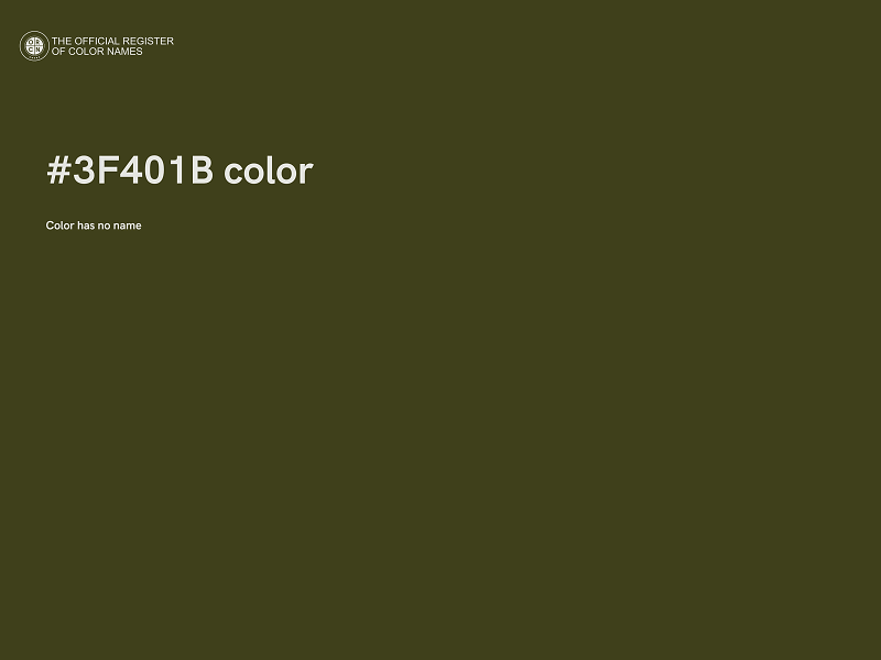 #3F401B color image