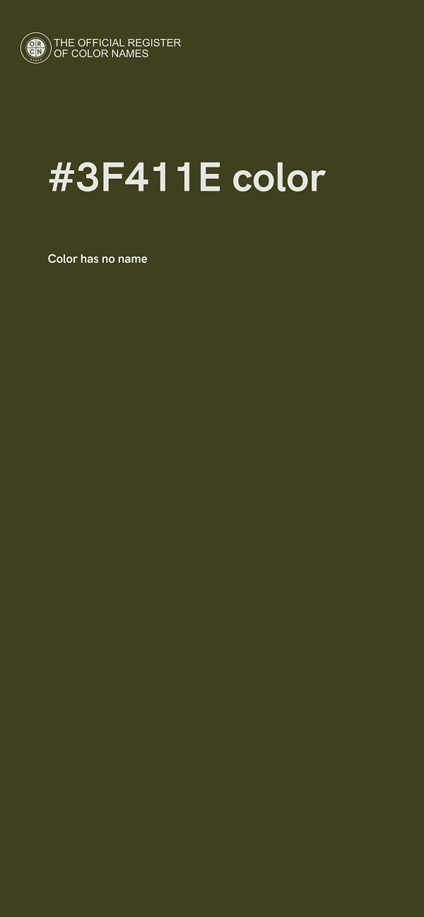 #3F411E color image