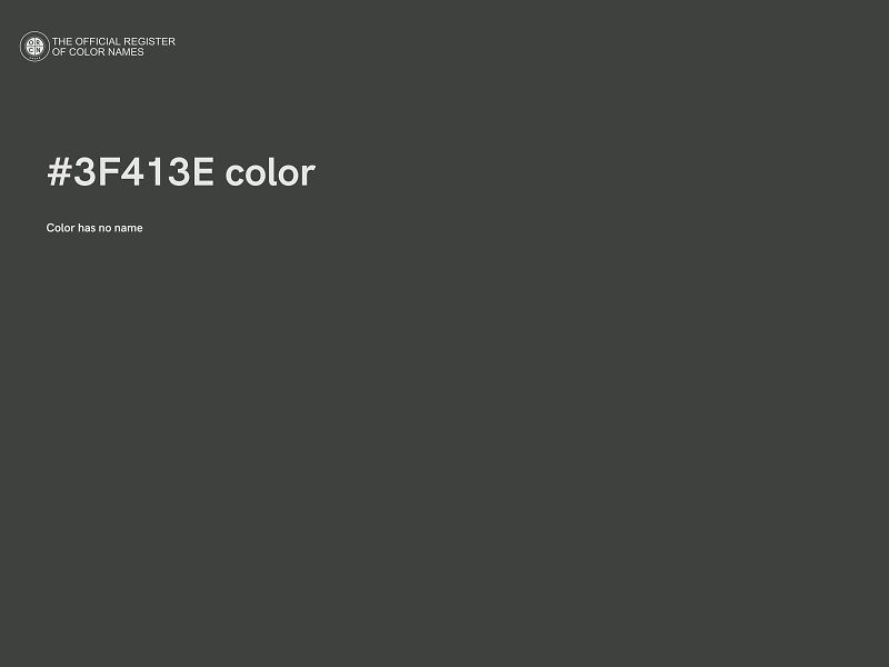 #3F413E color image