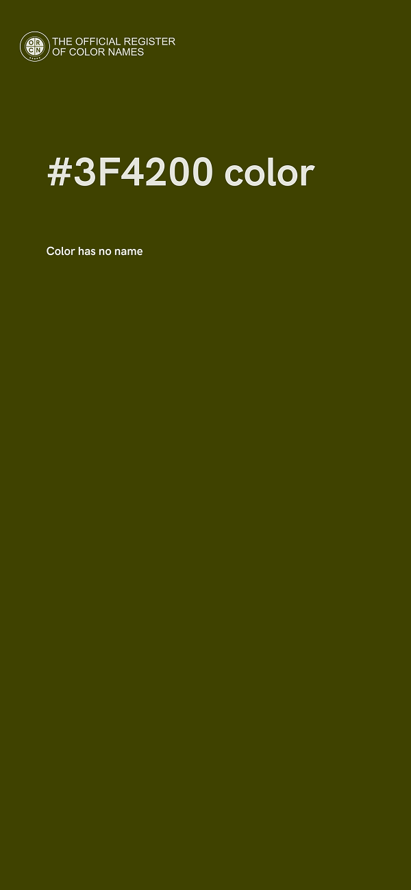 #3F4200 color image