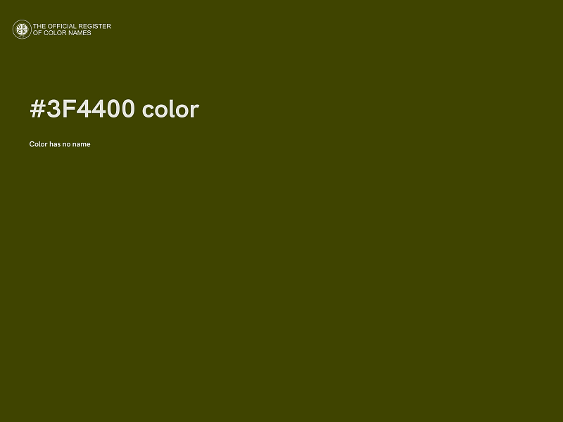 #3F4400 color image