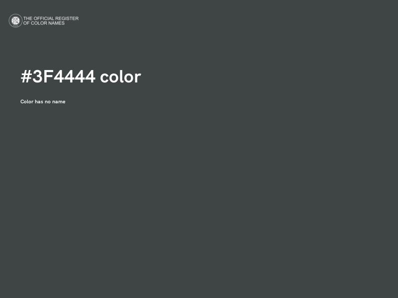 #3F4444 color image