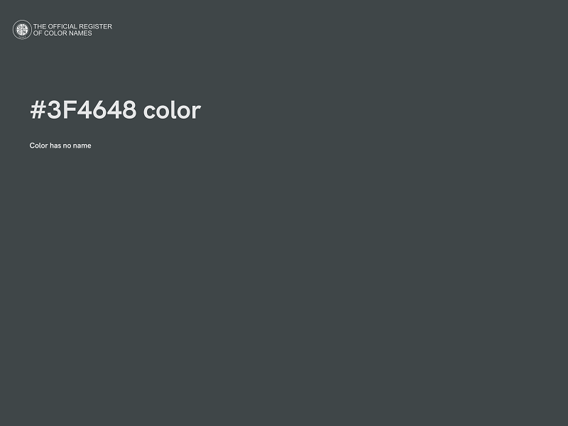 #3F4648 color image