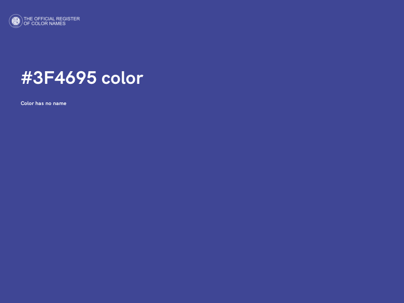 #3F4695 color image
