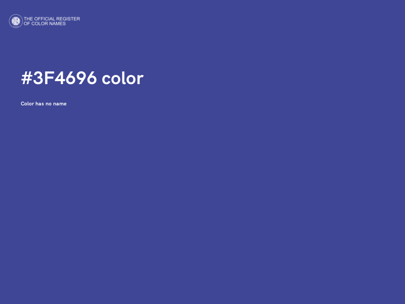 #3F4696 color image