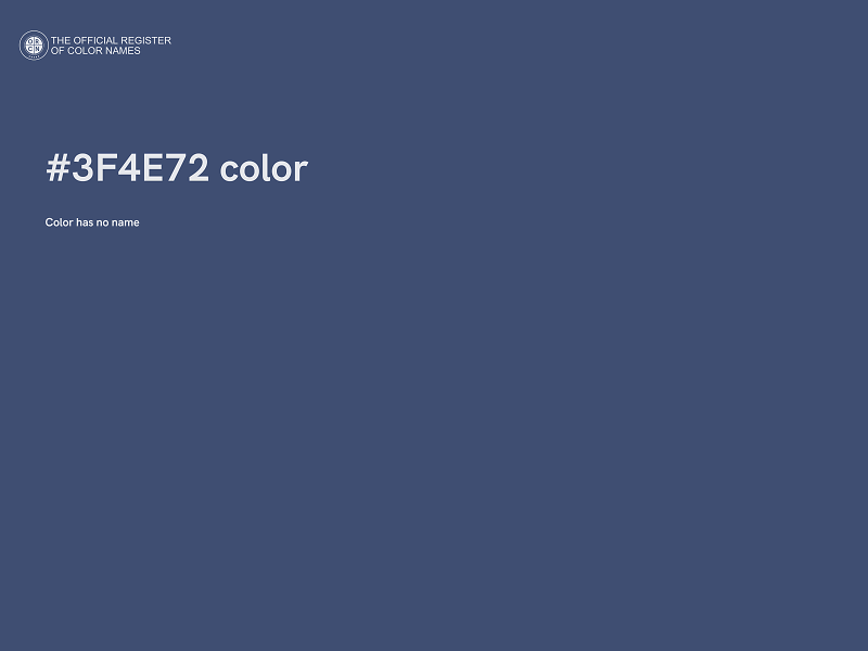 #3F4E72 color image