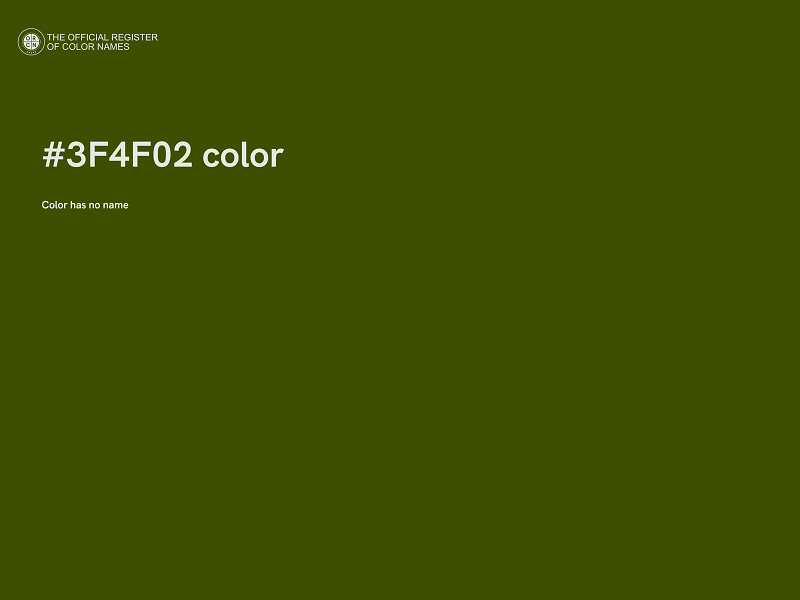 #3F4F02 color image