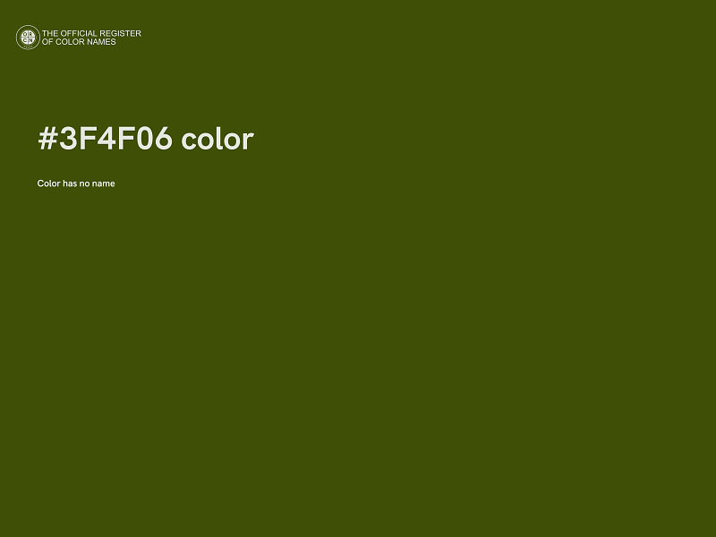 #3F4F06 color image