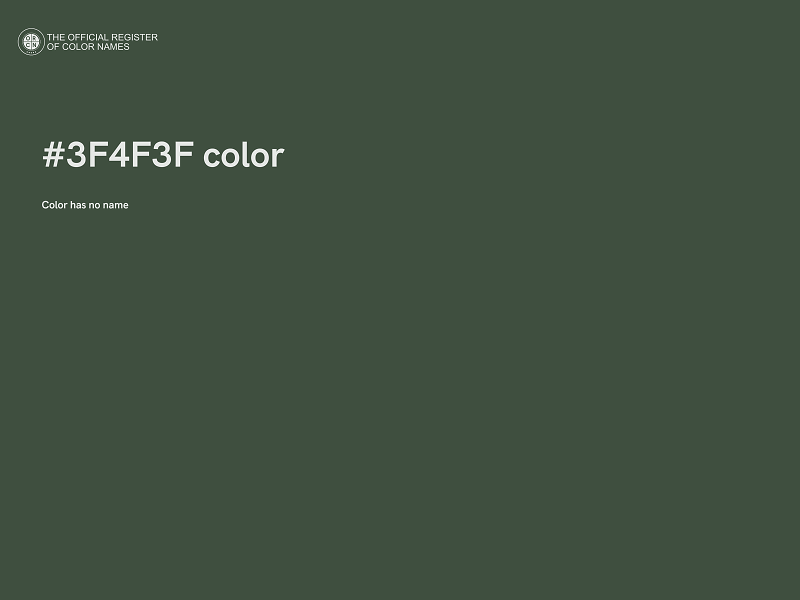 #3F4F3F color image