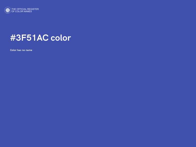 #3F51AC color image