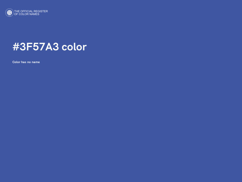 #3F57A3 color image