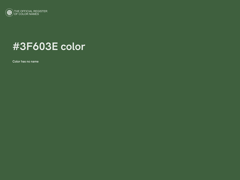 #3F603E color image