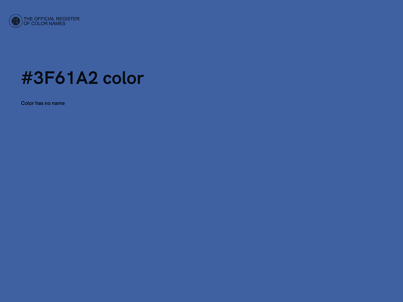 #3F61A2 color image