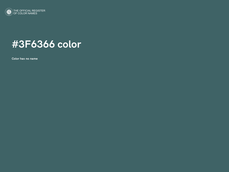 #3F6366 color image