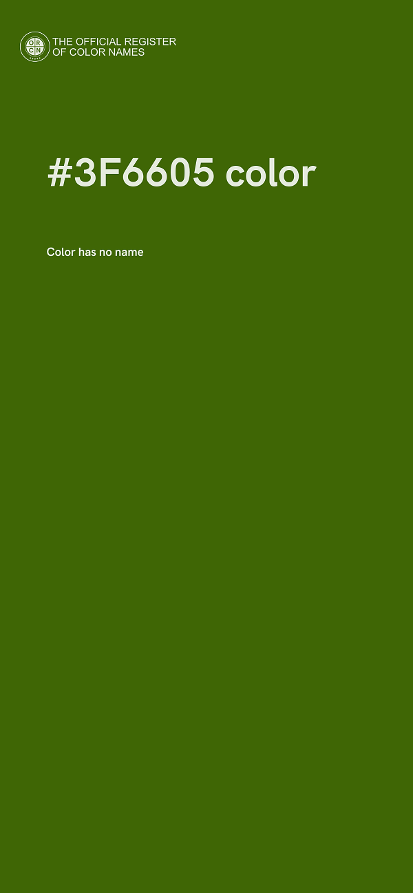 #3F6605 color image