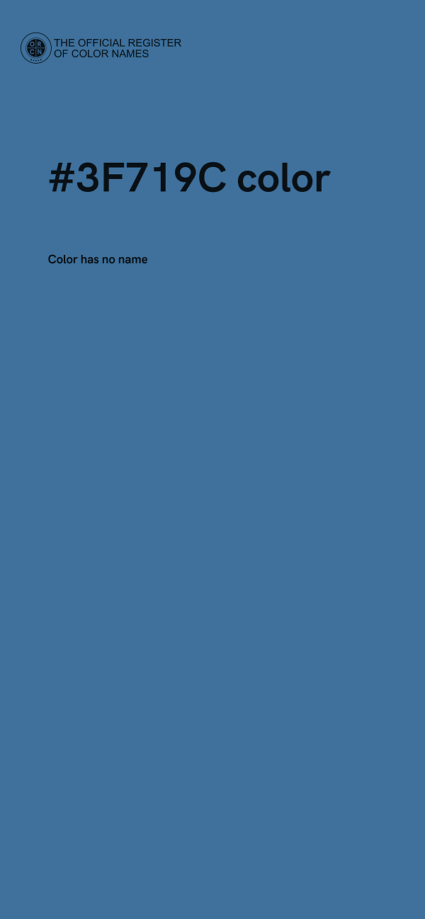 #3F719C color image