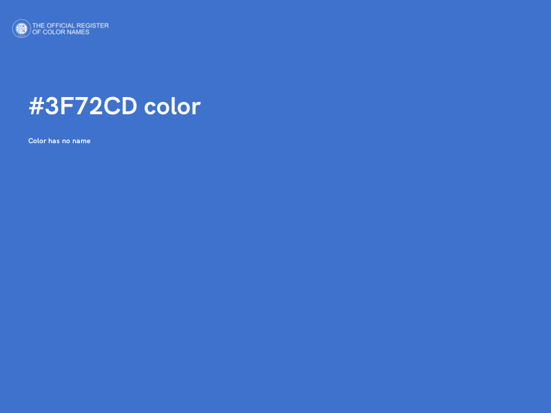 #3F72CD color image
