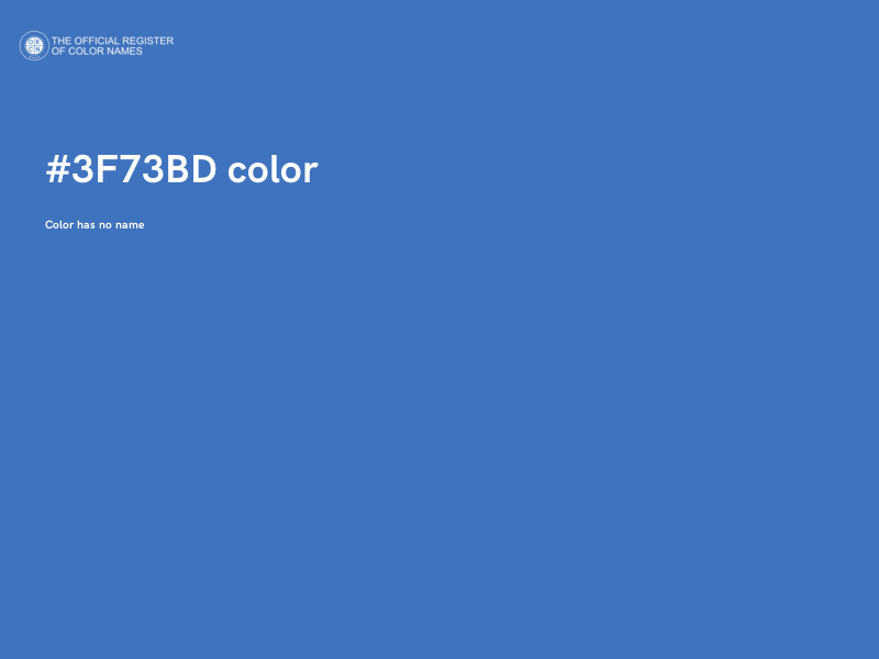 #3F73BD color image