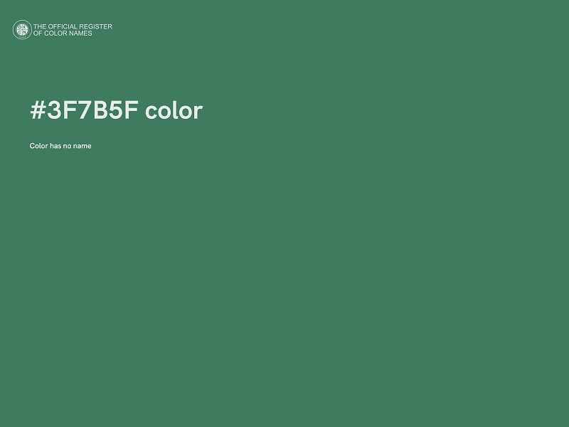 #3F7B5F color image