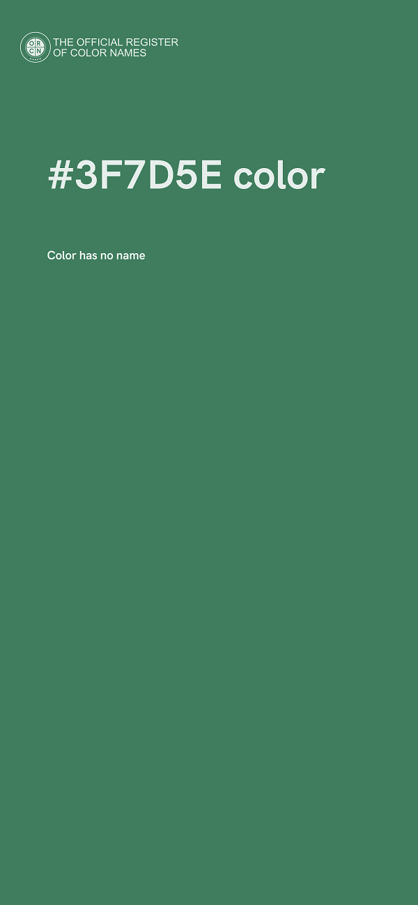 #3F7D5E color image