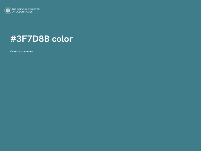 #3F7D8B color image
