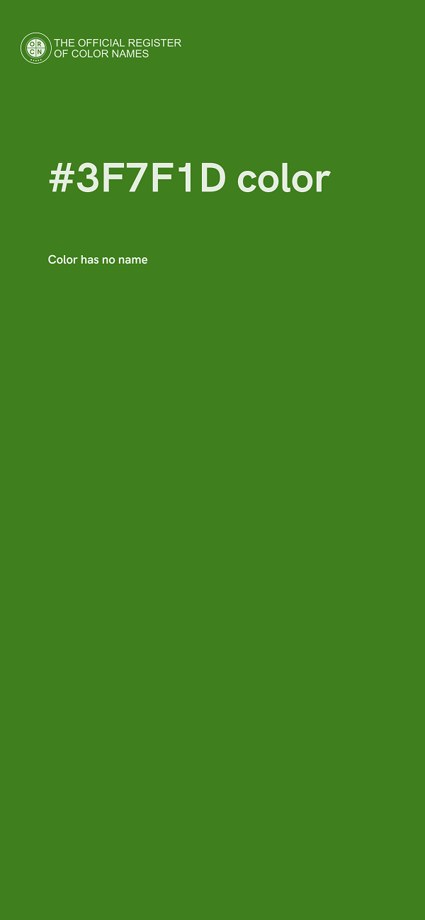 #3F7F1D color image
