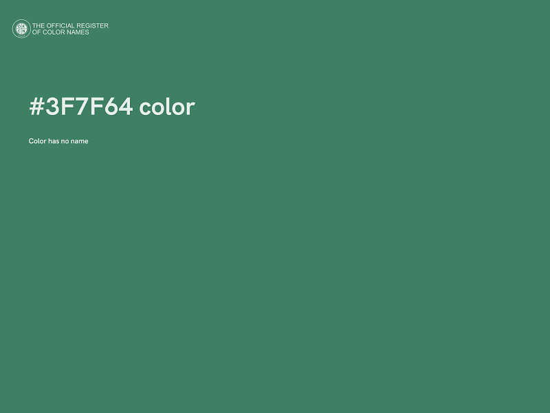 #3F7F64 color image