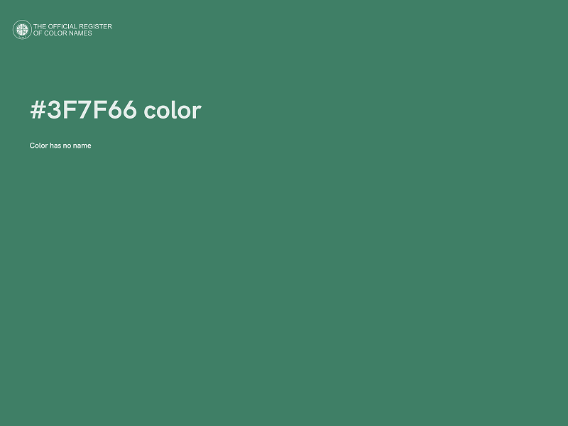 #3F7F66 color image