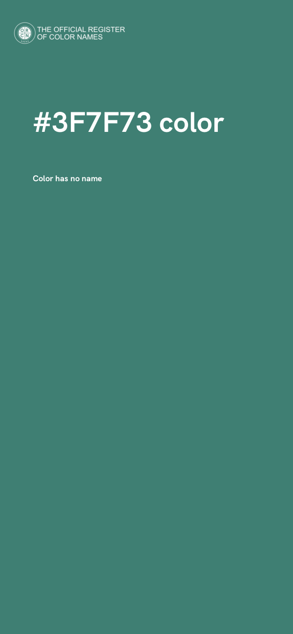 #3F7F73 color image