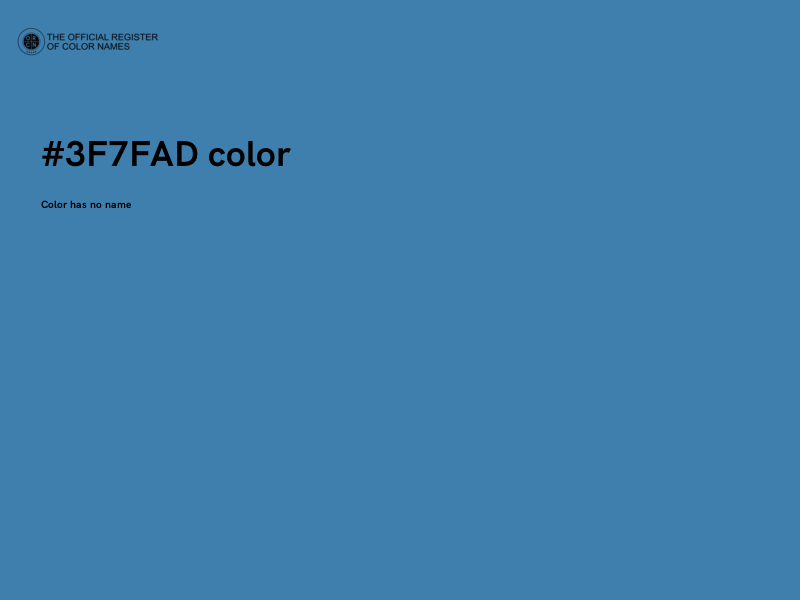 #3F7FAD color image