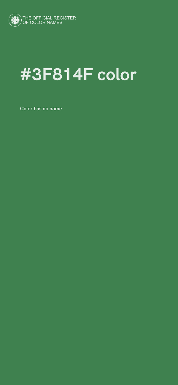 #3F814F color image
