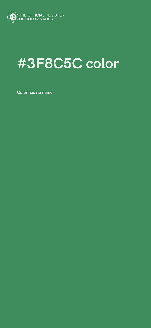#3F8C5C color image