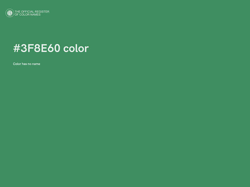 #3F8E60 color image