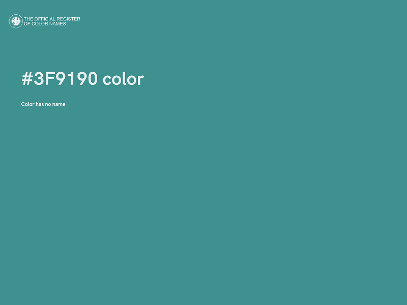 #3F9190 color image