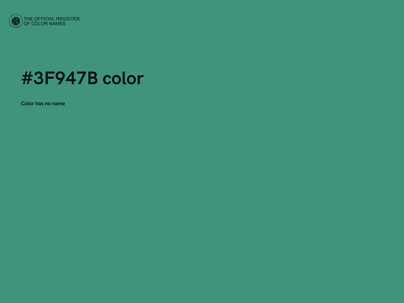 #3F947B color image