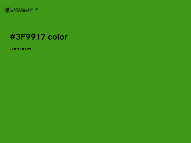 #3F9917 color image