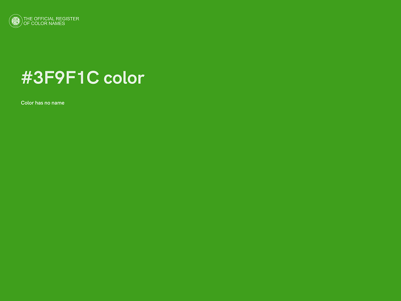 #3F9F1C color image