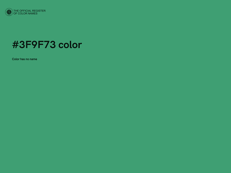 #3F9F73 color image