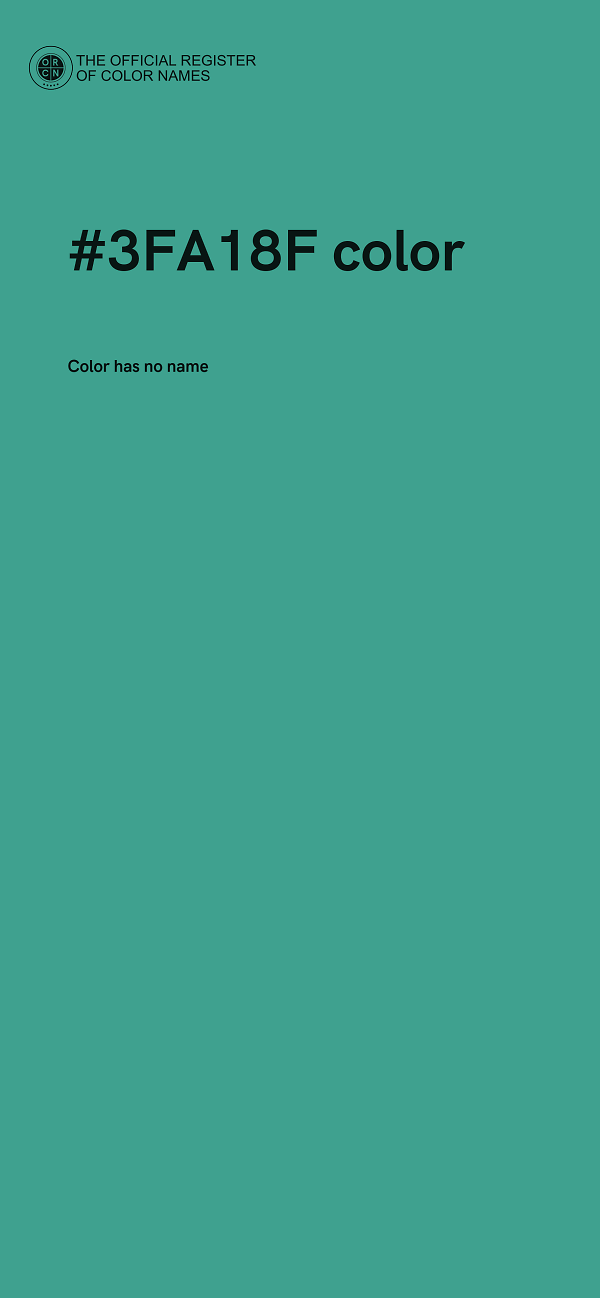 #3FA18F color image