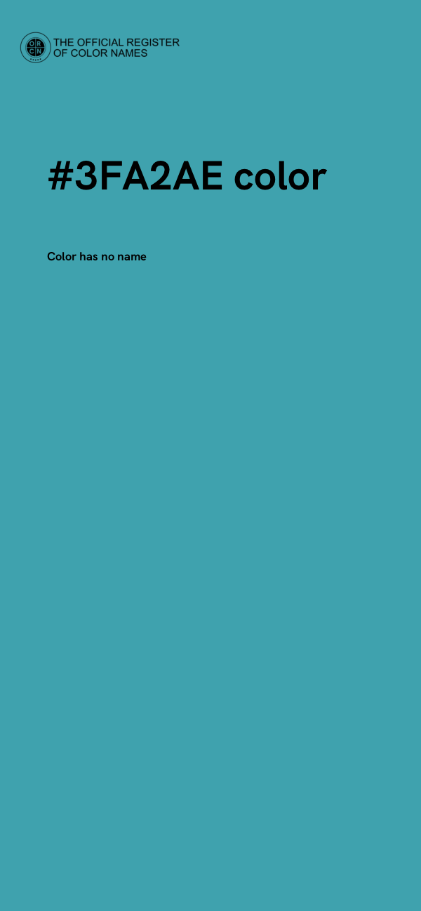 #3FA2AE color image