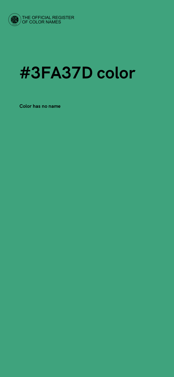 #3FA37D color image