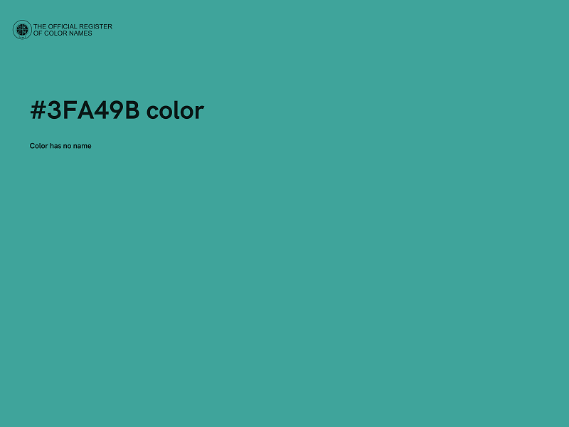 #3FA49B color image