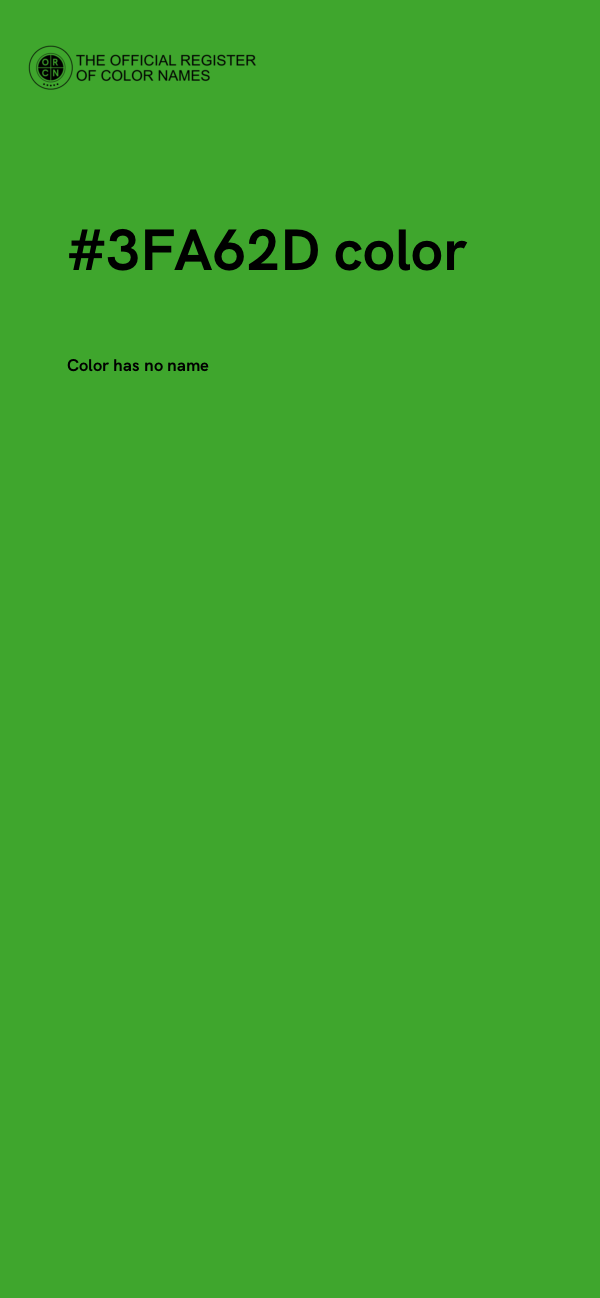 #3FA62D color image