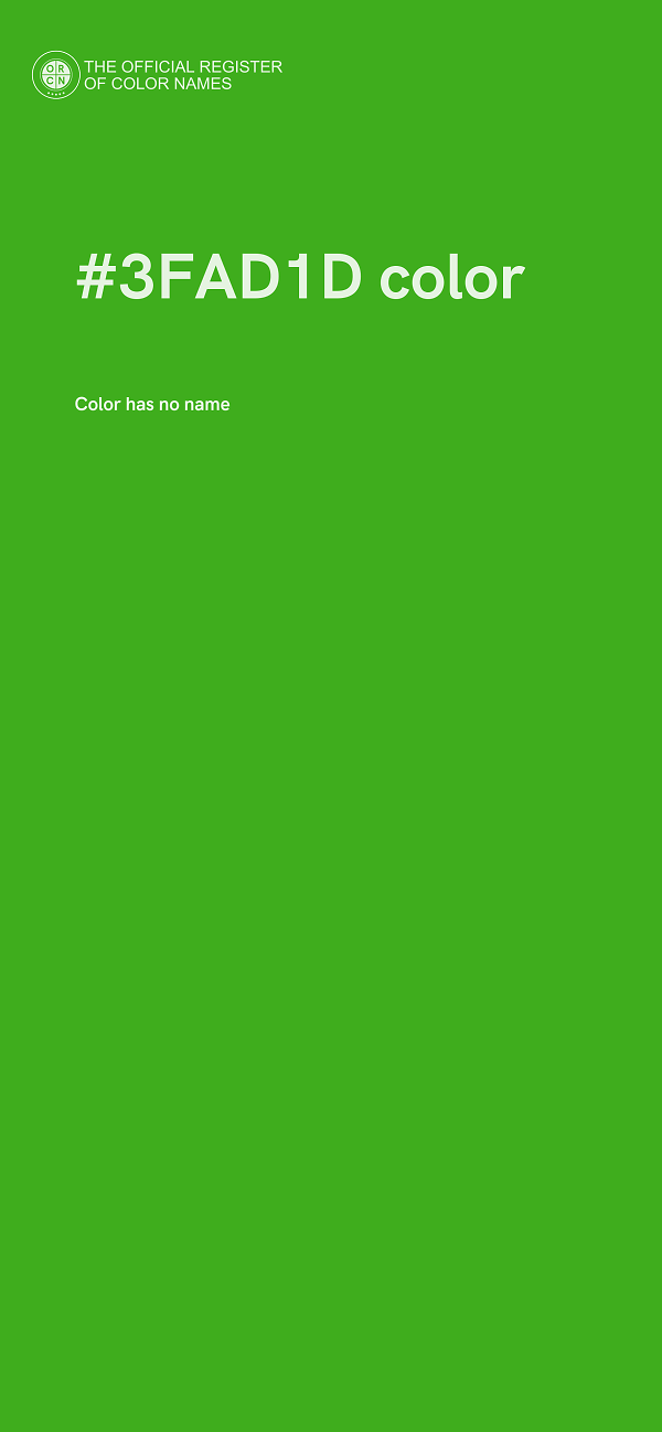 #3FAD1D color image