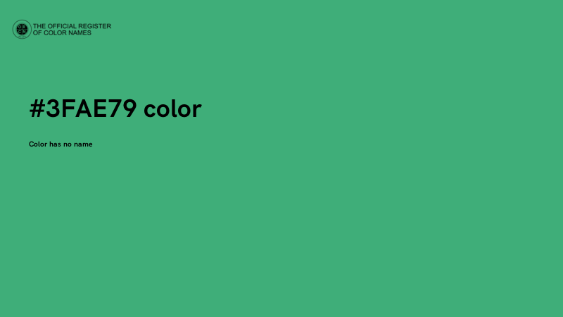#3FAE79 color image
