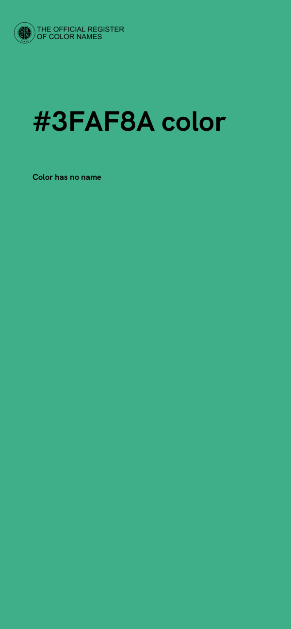 #3FAF8A color image